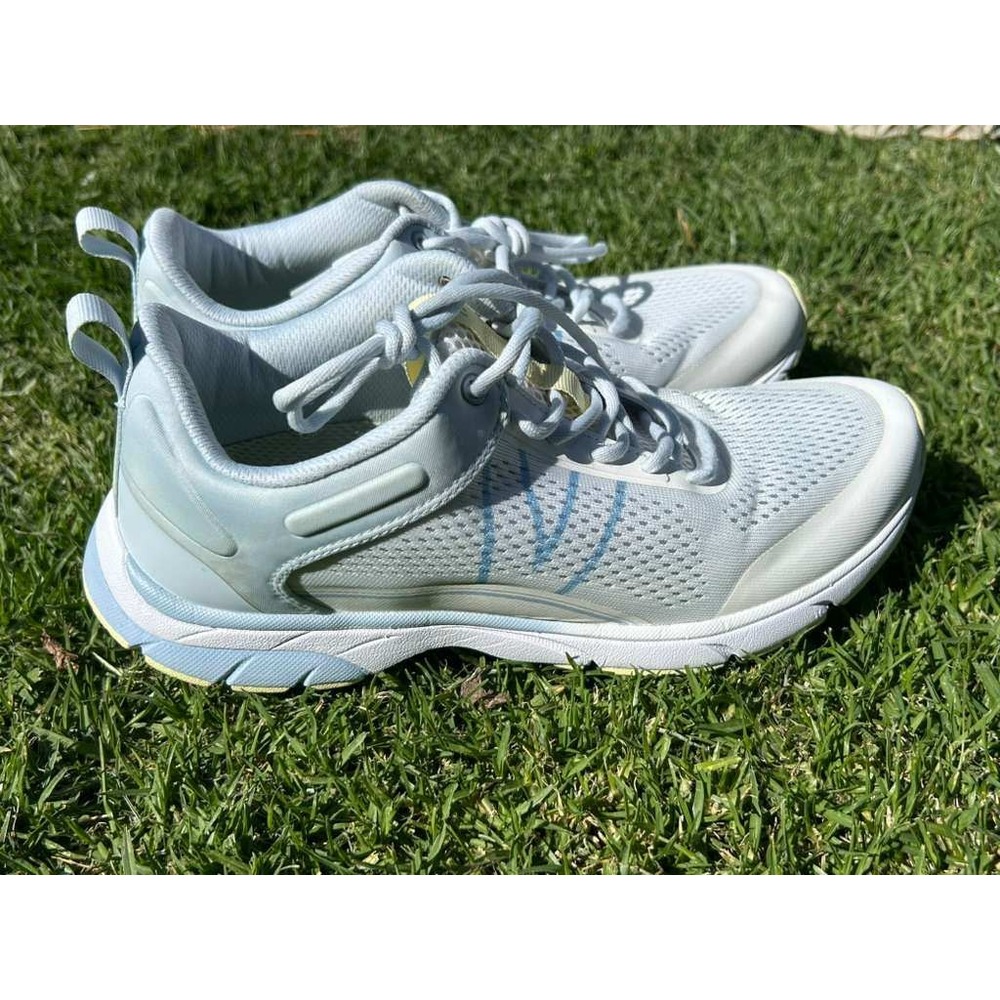 Vionic Walk Strider Sneakers Light Blue White Mesh Athletic Shoes Womens 8.5 US
